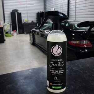 Jen KO in the carsmotology auto detail shop