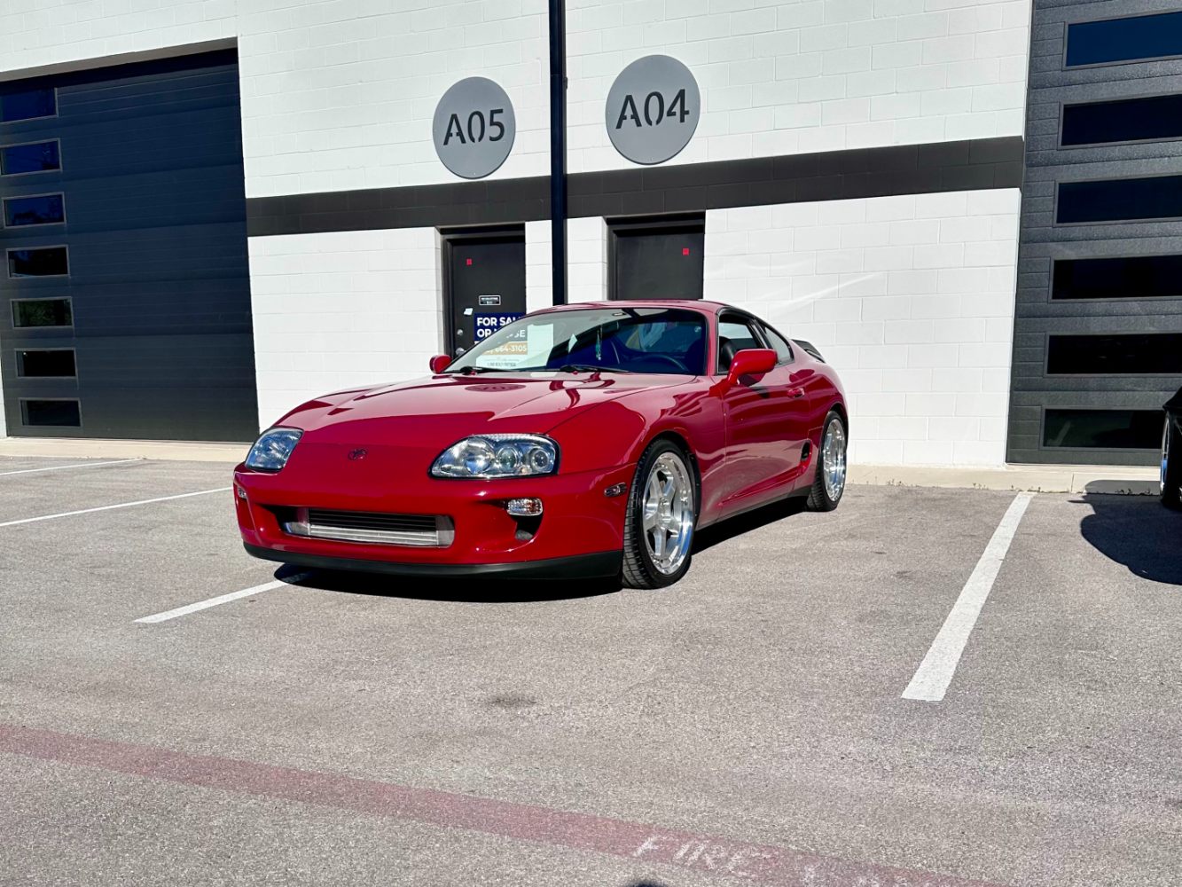 Toyota Supra Exterior Detailing Results MK4 Supra paint correction and ceramic coating completed at Carsmotology
